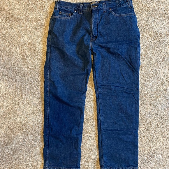2/$75 💥 - JEANS | Men’s Hathaway fleece lined jeans size 38 - Picture 2 of 5